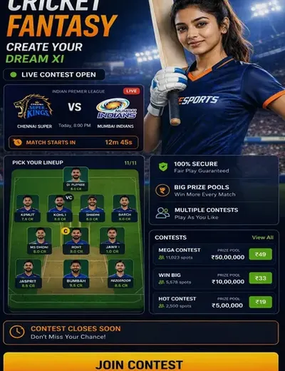223bet (223 bet) fantasy cricket & matchday visual 3
